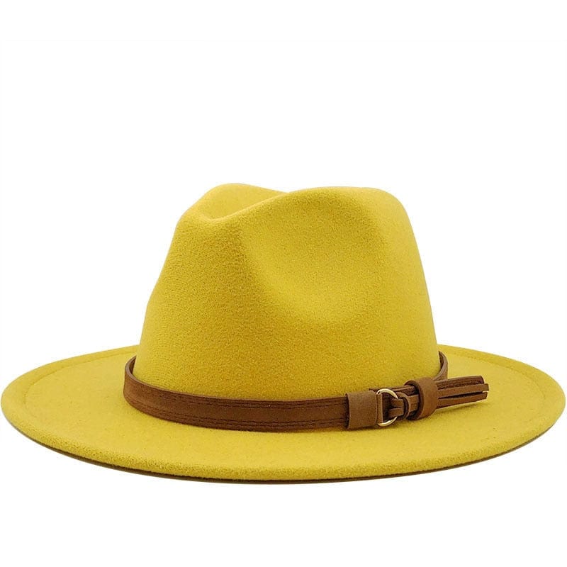 Skanto | Eridian Fedora Hatt med Lærsnor