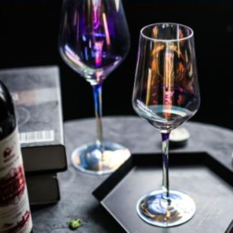 Skanto | Fargede vinglass sett av 4