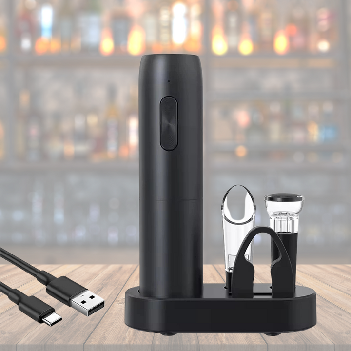 Skanto | 4-i-1 Elektrisk Vinkorksett