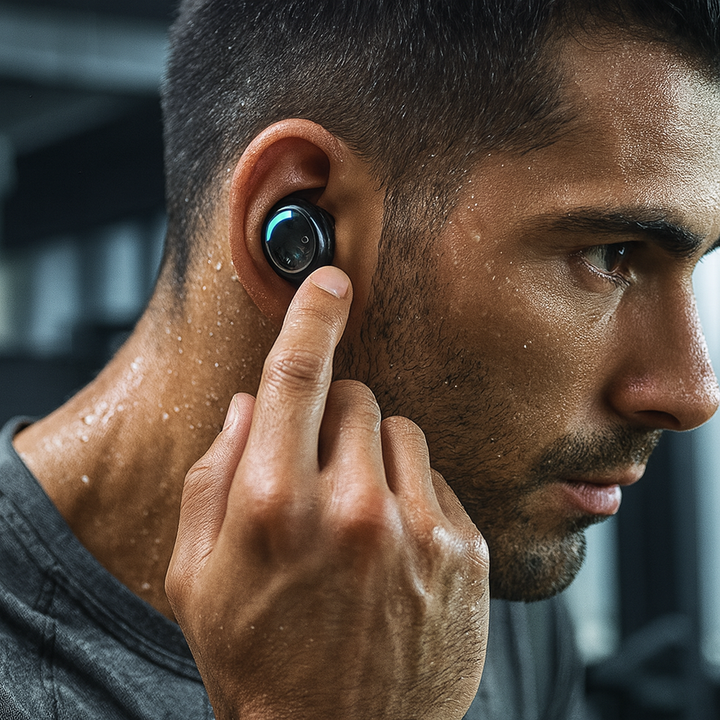 Skanto | Trådløse Bluetooth-hodetelefoner Laderetui