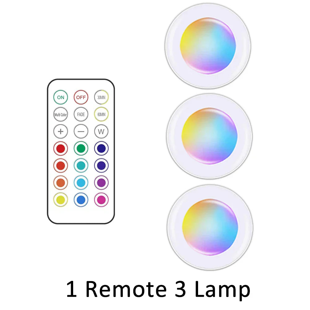 Frendorf | Trådløs RGB LED Under Skap Belysning - GlowyLed