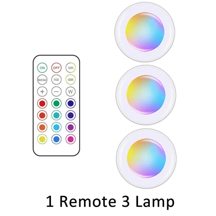 Frendorf | Trådløs RGB LED Under Skap Belysning - GlowyLed
