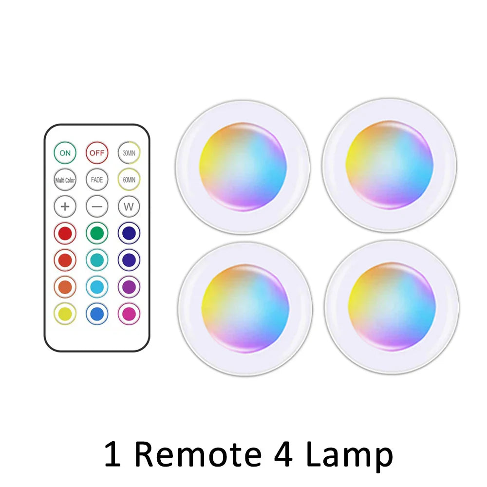 Frendorf | Trådløs RGB LED Under Skap Belysning - GlowyLed