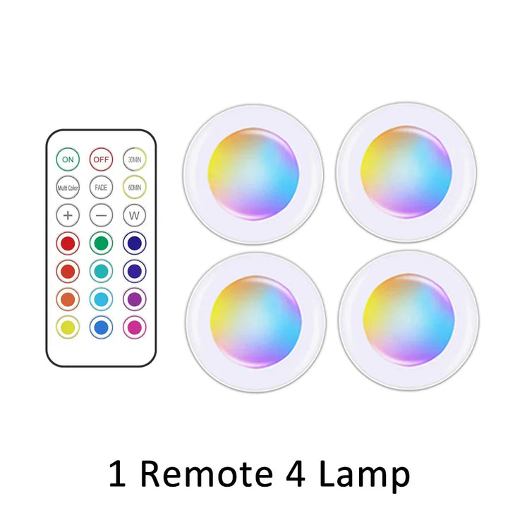 Frendorf | Trådløs RGB LED Under Skap Belysning - GlowyLed