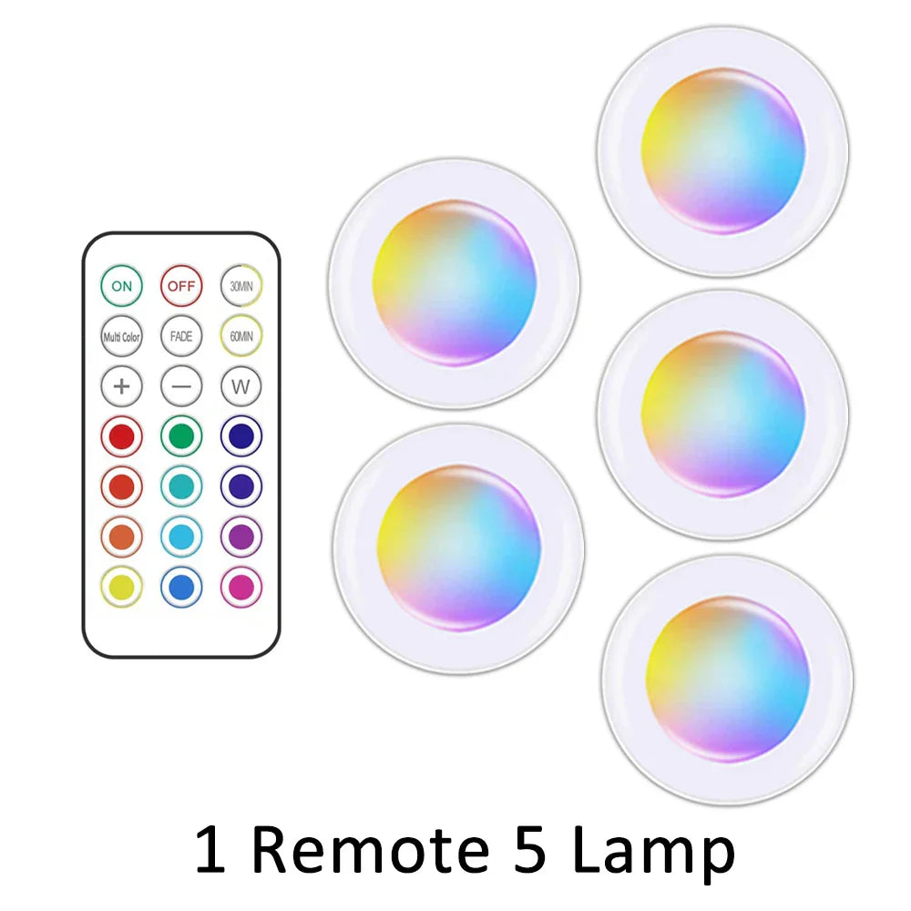 Frendorf | Trådløs RGB LED Under Skap Belysning - GlowyLed