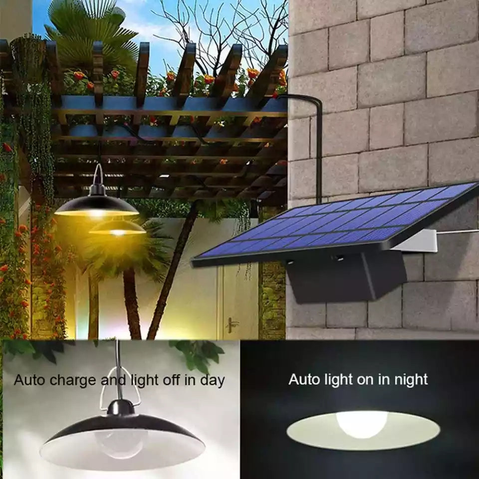 Skanto | Trådløs Solar LED Lampe Sett med Fjernkontroll – TwinRay