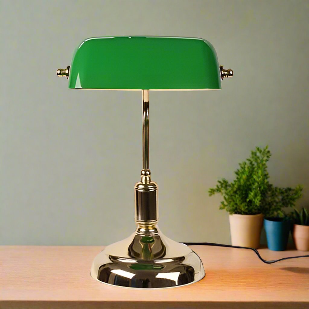 Skanto | GlassOpulence - Stilig europeisk bordlampe