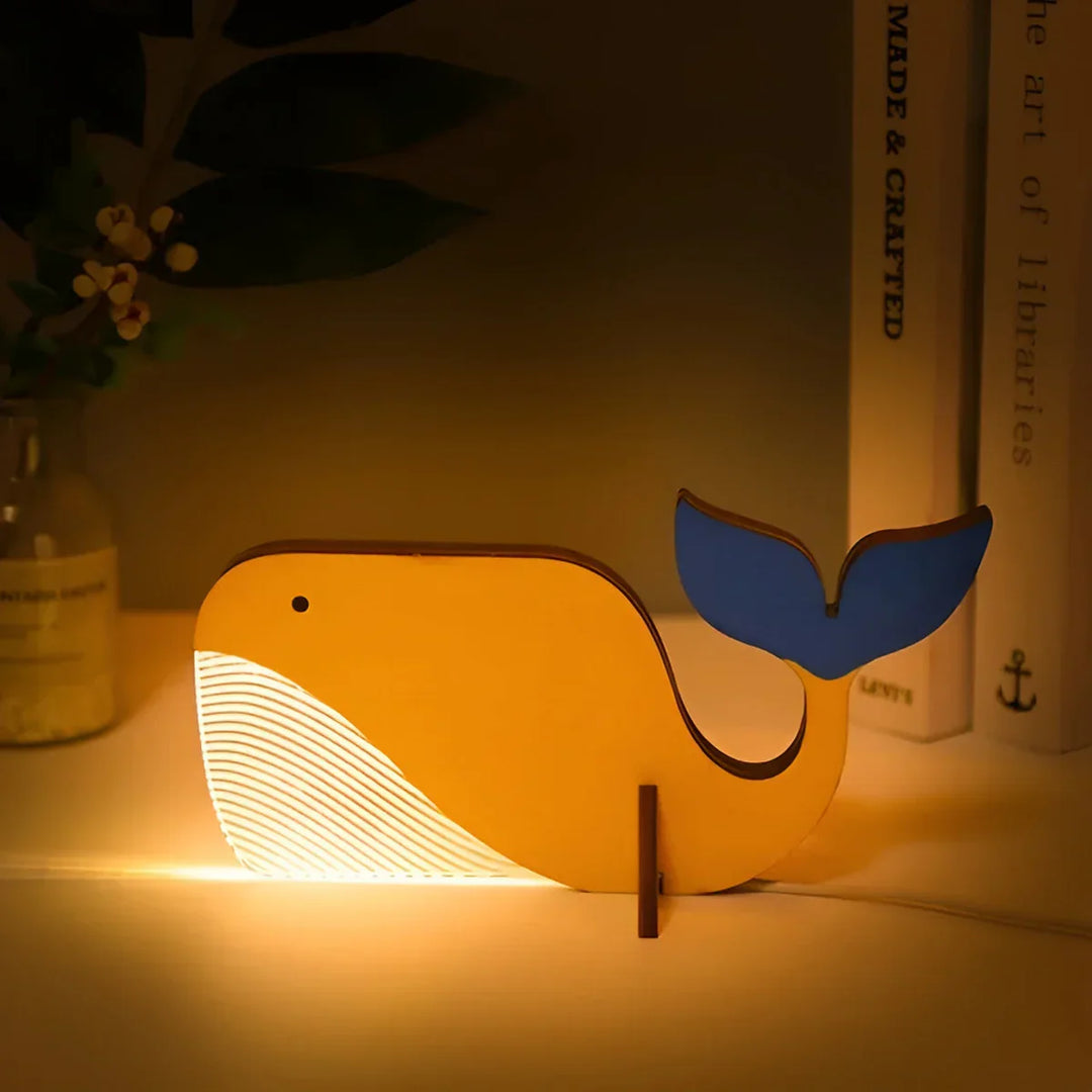 Skanto | Tre Dyre Bordlampe - WildGlow