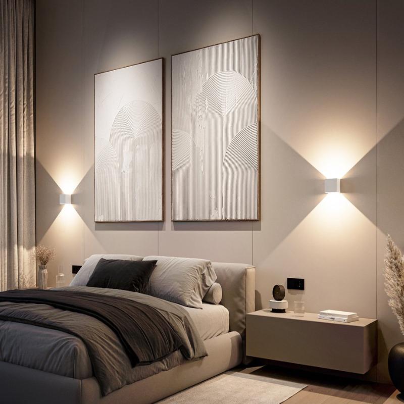 Skanto | LumiGuard - LED vegglampe med varm lys