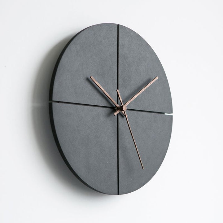 Minimalistisk veggklokke 28 cm – Moderne design i rund og firkantet utførelse for hjem og kontor