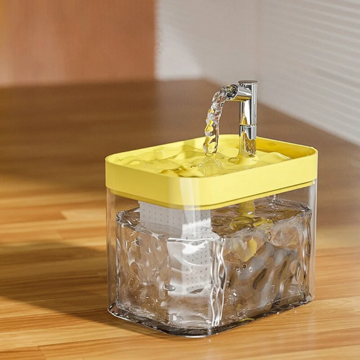 Katt og hund vann dispenser for rent og friskt vann Skanto