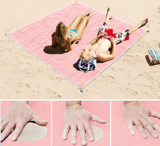 Skanto | XXL Sandfri Strandhåndkle | Sand Sheet® | 200x200