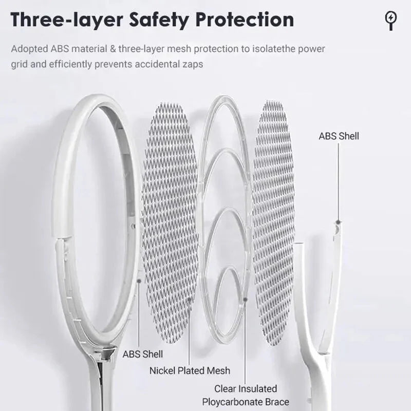 Skanto | ZapGuard Myggfanger – 5-i-1 Insektsbeskyttelse med LED-lampe og USB Rask Lading