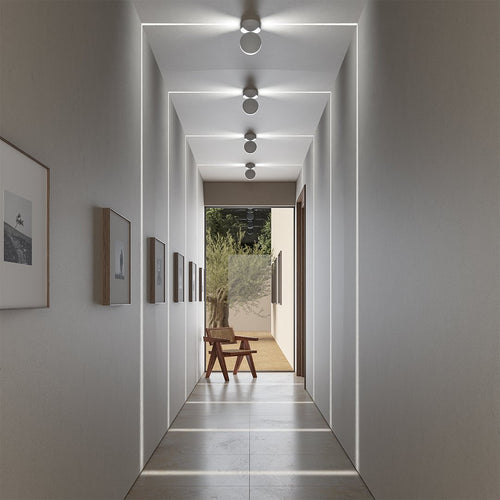 Skanto | LumaGlow - Slank utendørs LED-vegglampe