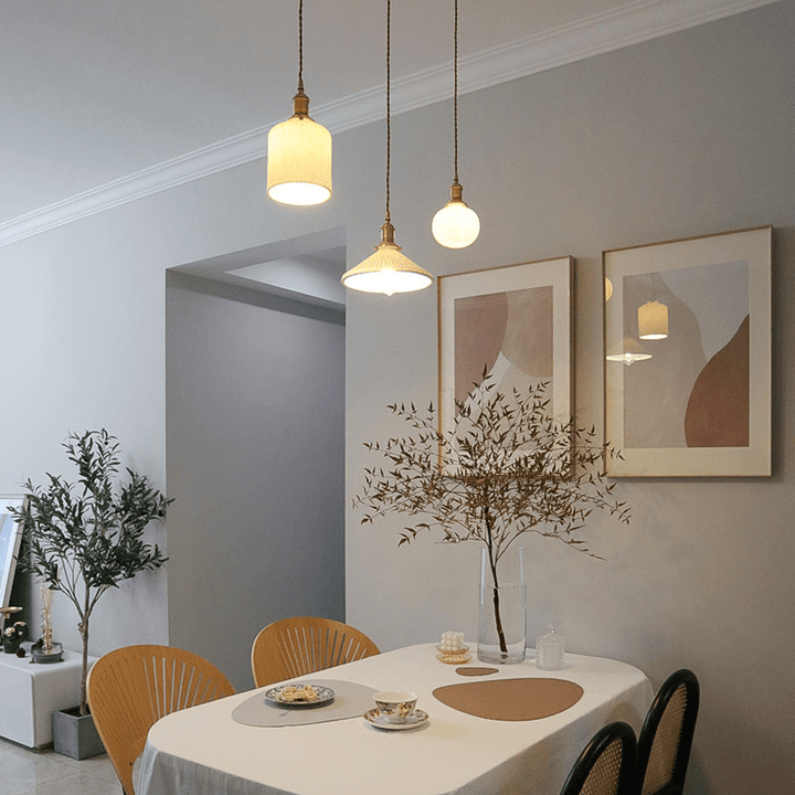 Skanto | LumeCeramic - Stilig keramisk pendellampe